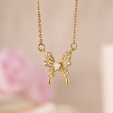 BUTTERFLY GOLD necklace
