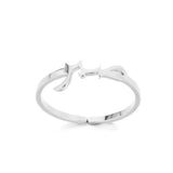 Arabic word ring silver