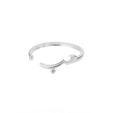 Arabic word silver ring